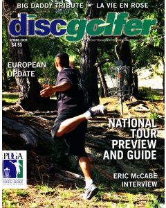 DiscGolfer #1 - Spring 2009 COVER