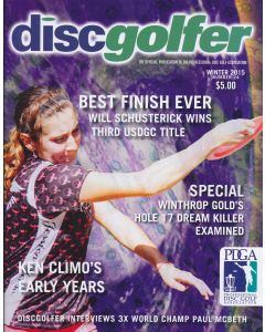DiscGolfer #24 - Winter 2014 COVER