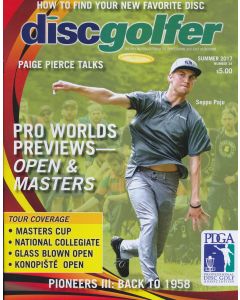 DiscGolfer #34 - Summer 2017 COVER