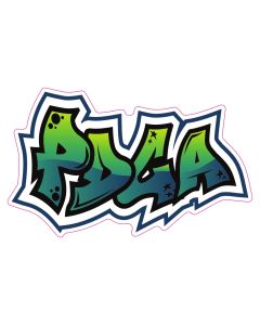 PDGA Graffiti Sticker